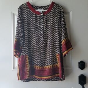 Soft Surroundings Sheer Tunic